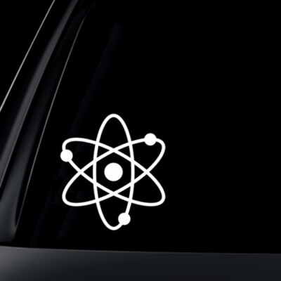 Atom Science - Vinyl Decal Outdoor Weatherproof | eBay