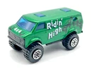 Matchbox MB44 Lesney DARK GREEN 1981 Chevy Van 4 X 4 Ridin' High Mint in PVC Box