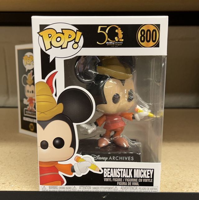 Funko Pop Walt Disney Archives 50 Years Beanstalk Mickey Vinyl Figure #49892 for sale online | eBay