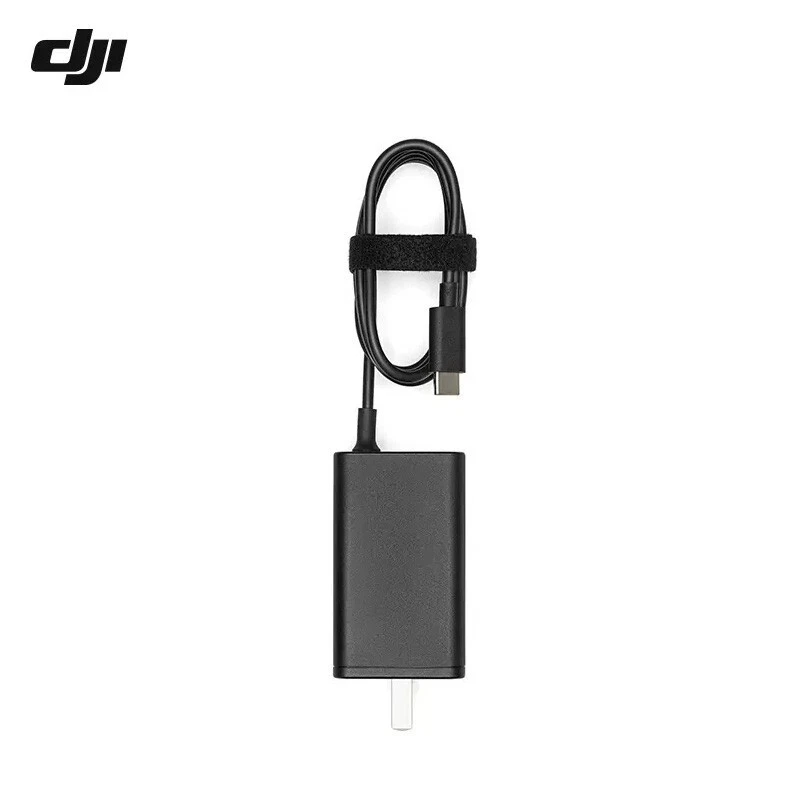 DJI 65W Portable Charger with Cable for Mavic 3,Air 3,Avata(PD-65CN) US/CN/JP/TW