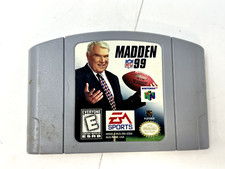 Madden NFL 99 (Nintendo 64 N64, 1998) Genuine OEM Authentic WORKS!