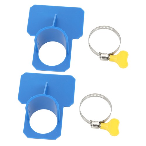 2 PCS Swimming Pool Pipe Fixing Holder Hose Support Mount Bracket - Picture 8 of 12