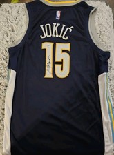 NIKOLA JOKIC Signed Nike Swingman Jersey Denver Nuggets NBA Superstar PSA Coa