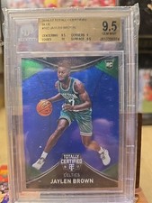 🏀 2016-17 Panini Totally Certified Jaylen Brown #102 RC Rookie Blue 21 /99 🏀