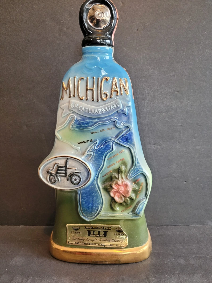 Michigan Decanter In Jim Beam Advertising for sale | eBay