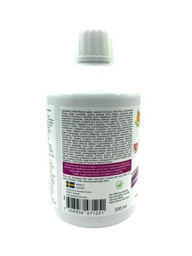 Multivitaminico Swedish Nutra Woman - 500 ml (aroma naturale di arancia) - Foto 3 di 3