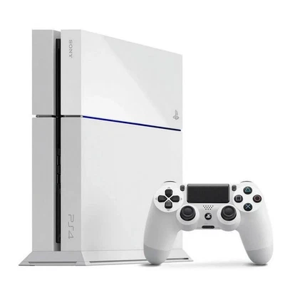 ✅Console PS4 FAT Blanche Manette Officielle Sony PlayStation 4 500go Revisé TBE - Photo 1/4