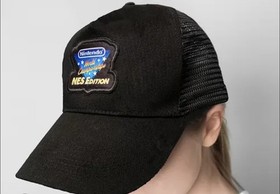 Nintendo World Championships 1990 NES  Trucker Hat Black Mesh Adjustable 