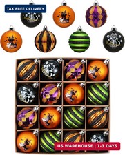 Valery Madelyn Halloween Tree Decorations 16ct Ornaments Indoor 2 Inch