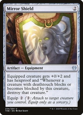 Mirror Shield NonFoil Theros Beyond Death 234 NM MTG