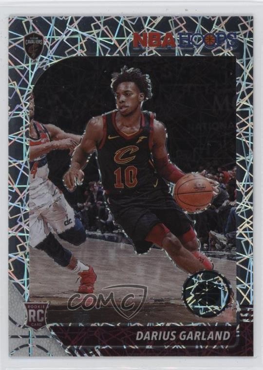 2019 Panini NBA Hoops Premium Stock Silver Lazer Prizm Darius Garland #251 0w2r