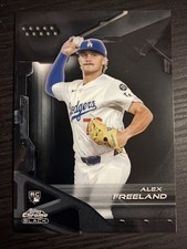 2026 Topps Chrome Black Alex Freeland #28 Dodgers Base RC