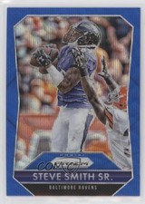 2015 Panini Prizm Blue Wave Prizm 34/150 Steve Smith Sr #89 04up