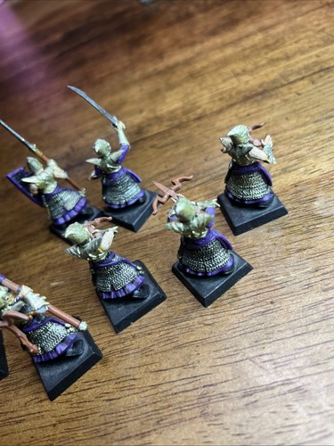 Vintage 1990s Warhammer Fantasy DARK ELVES Lot LOOK Plastic W17 - Picture 7 of 11
