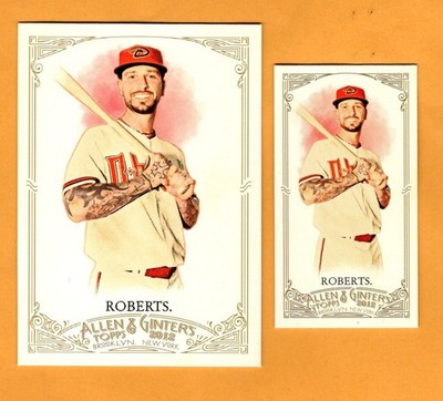 Ryan Roberts lot of 2 SPs 2012 A & G Baseball - UNLIMITED SHIPPING FOR $4.00