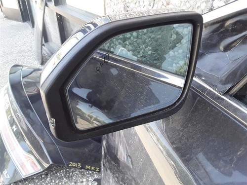 LH Left Driver Mirror SCRATCHES w/ Blind Spot Alert 13-14 LINCOLN MKZ L-10DoorRM - Picture 4 of 5