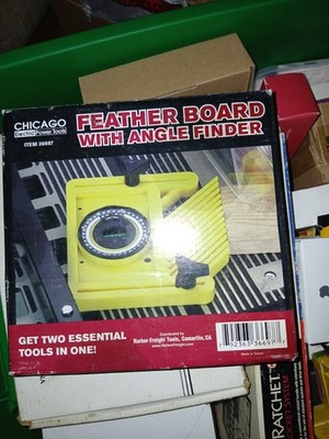 Chicago Electric Feather board with Angle Finder