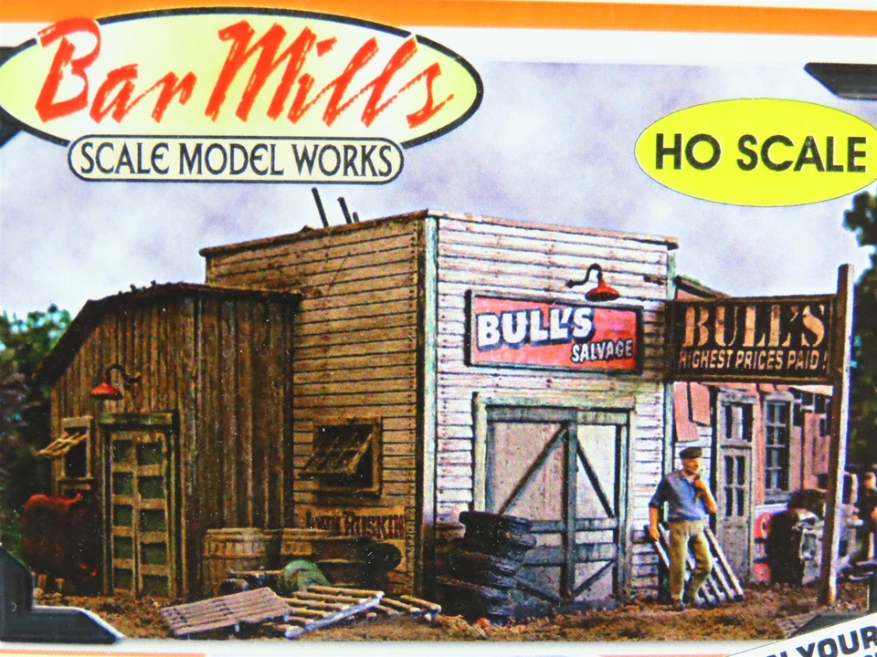Kit láser molinos de barras escala HO 1/87 #0452 construcción "Bull's Salvage" Foto 2 de 4