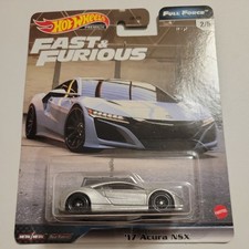 Hot Wheels 17 Acura NSX Fast & Furious Acura NSX Silver Full Force