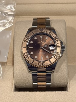 Rolex Yacht-Master 268621 37mm 18k Rose Gold Chocolate Dial 2024 Model