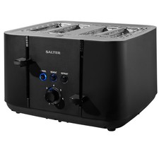 Image of Salter Kuro 4 Slice Toaster Defrost/Cancel Functions 1850W damaged packaging