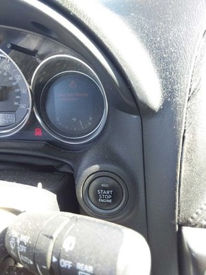 Ignition Switch Dash Mounted Push Button Fits 14-16 MAZDA 3 3217783