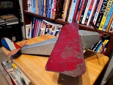 NICE VINTAGE 1920'S KATZ  TOYS TIN & METAL 550 EMPIRE EXPRESS  AIRPLANE