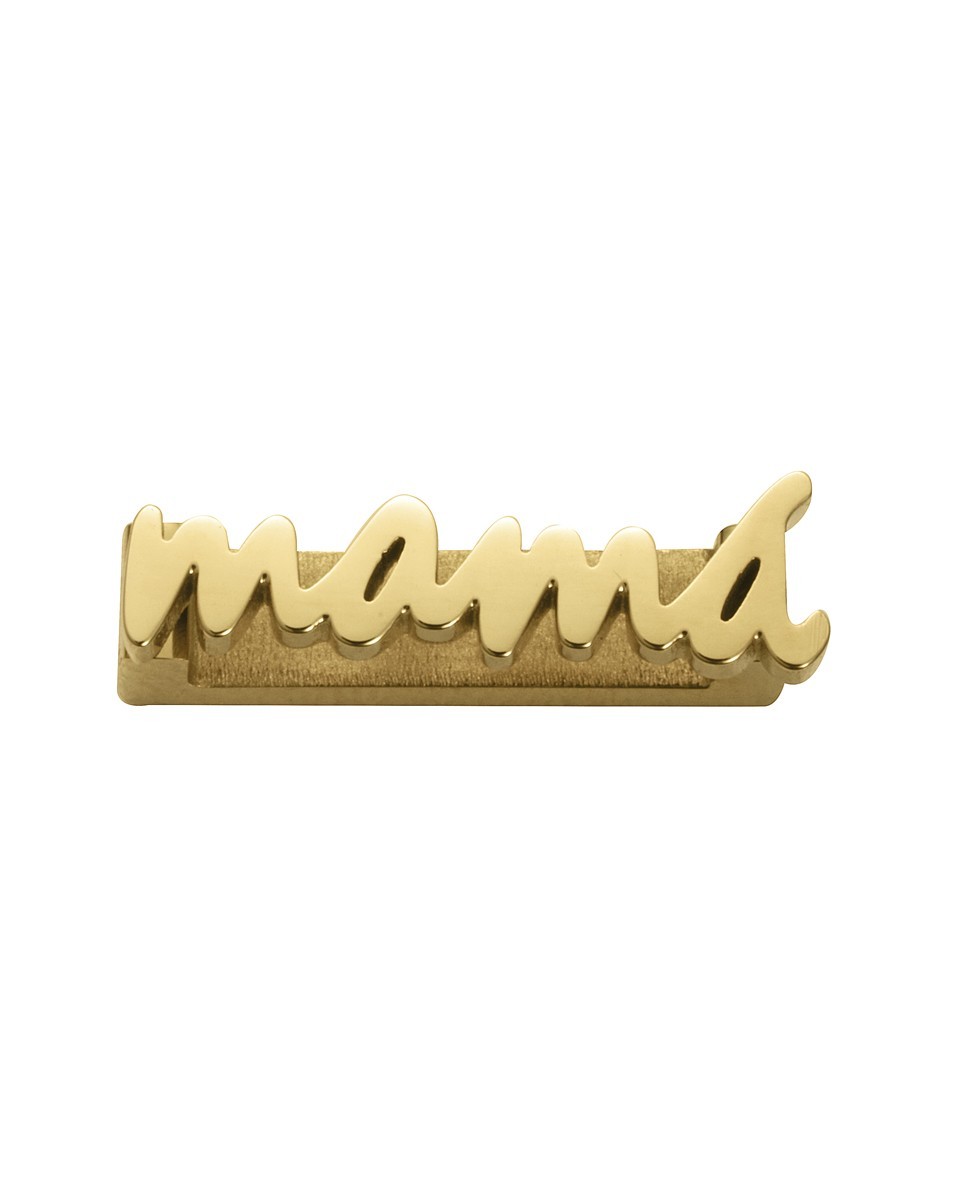 Motivo Viceroy De Acero Ip Dorado Con Mama Para Pulsera de 9,5 mm de Ancho