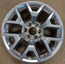 20" POLISHED GMC SIERRA YUKON SLE SLT FACTORY OEM  WHEEL 5698 #1