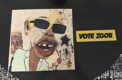 Tyler the Creator IGOR Mint Color Vinyl Alternate Cover + Sticker & Poster