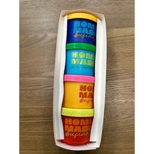 Tabitha Brown Mini Reusable Ice Cream Containers Set 4 Stackable 4oz Lids