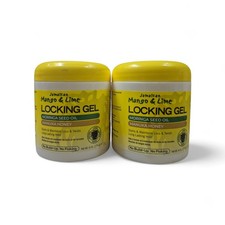 Jamaican Mango Lime Locking Gel Frizz Control Hair Styling 6 oz 170 g New X 2