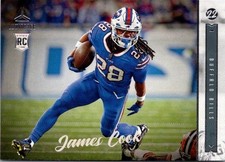 2022 Panini Chronicles #221 James Cook Luminance Update Rookie RC Buffalo Bills