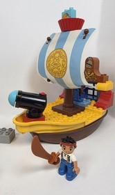 LEGO DUPLO 10514 Jake's Pirate Ship Bucky 100% Complete w/ Manual Disney