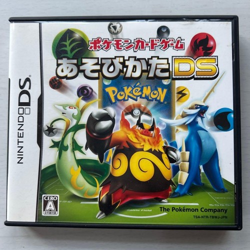 Pokemon Card Game Asobikata Nintendo DS From Japan