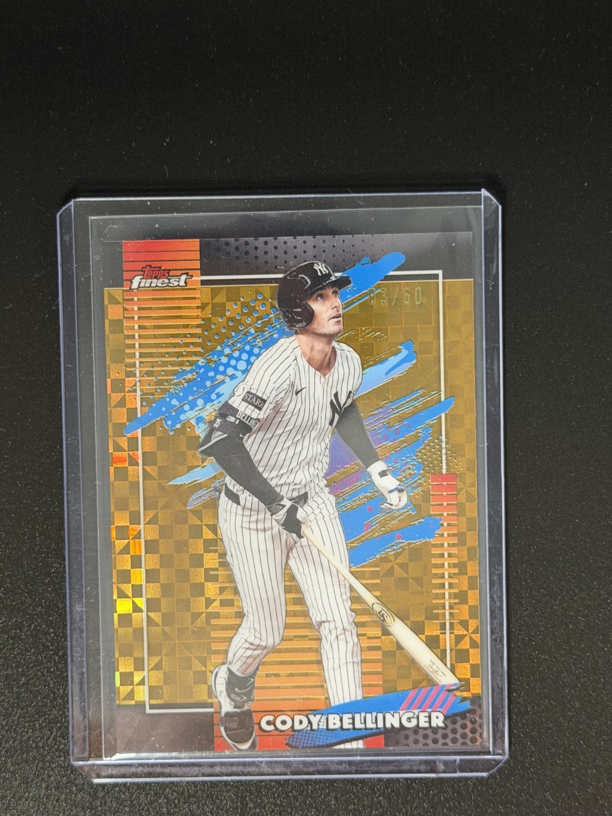 2026 Topps Finest - Cody Bellinger Uncommon Xfractor #/50 Gold Refractor
