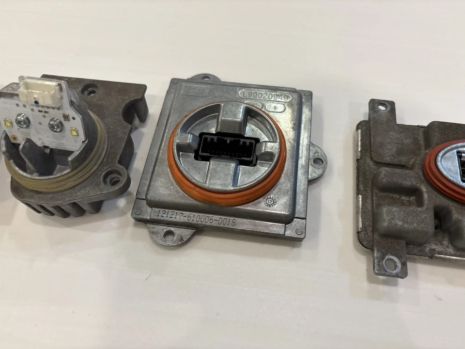 2013-2015 BMW X1 Left Headlight Head Light Xenon Ballast Control Module Set OEM - Image 3 of 4