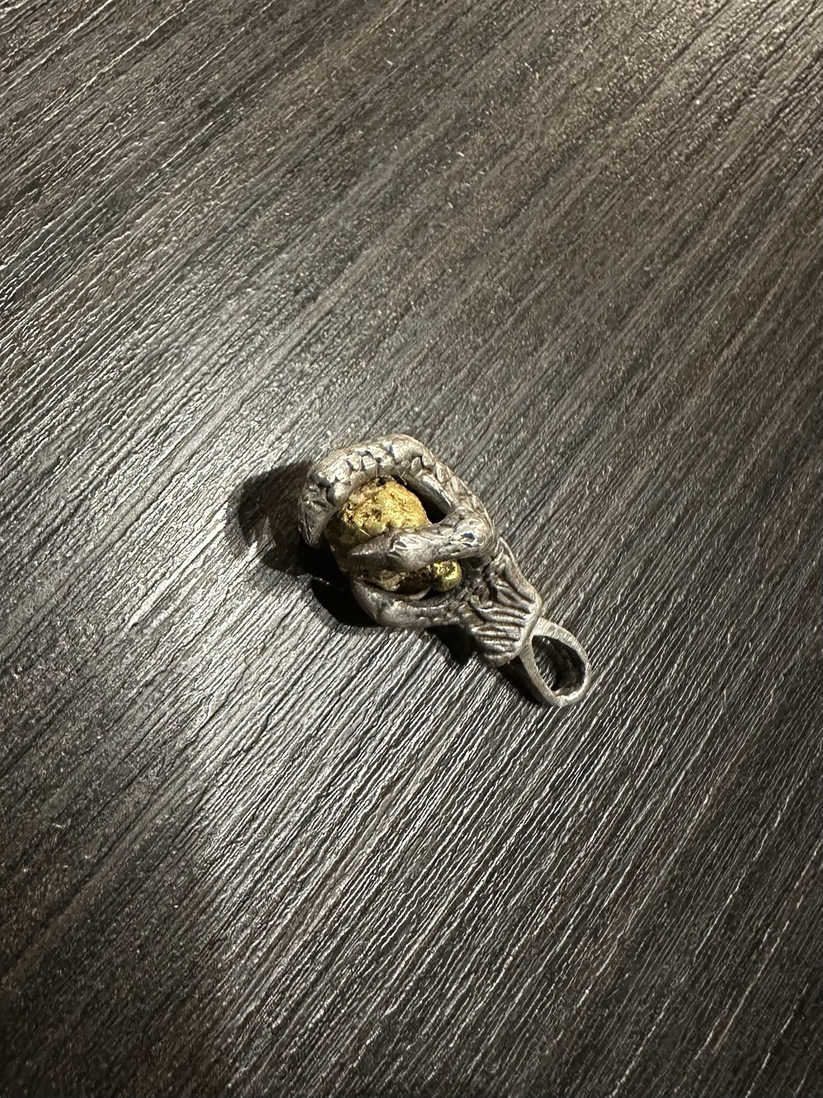 *RARE* - 3.5 - Solid 925 Silver Eagle Claw Holdin… - image 2