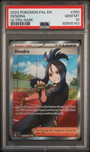 2024 POKEMON PAL EN-PALDEA EVOLVED #250 DENDRA PSA 10
