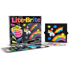 Lite Brite Classic Retro Toy Create Art with Light for Kids Ages 4