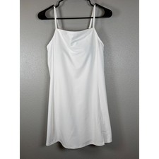 Old Navy Active Powersoft White Sleeveless Mini Dress Go-Dry Size Medium Shorts