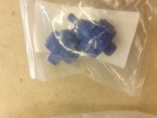 LOT OF 2 HYDRO HYD10069270 Blue Viton Check Valve