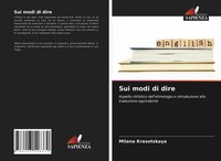 Milana Krasotskaya | Sui Modi Di Dire | Taschenbuch | Italienisch (2021)