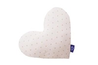 Herz Kuschelkissen Twister Beige 38X30X12 Cm Deko Geschenkidee Weich