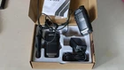 Lot of 2 HYT TC-320U 400-470 MHz Two Way Radios w headset & Charger Very Nice L