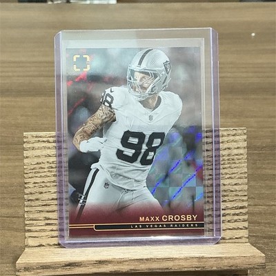 Panini Photogenic 2025 Maxx Crosby Las Vegas Raiders Parallel #34 4/7
