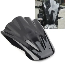 Black Front Windshield Windscreen Faring ABS Fit Yamaha MT 07 14-17 15 16