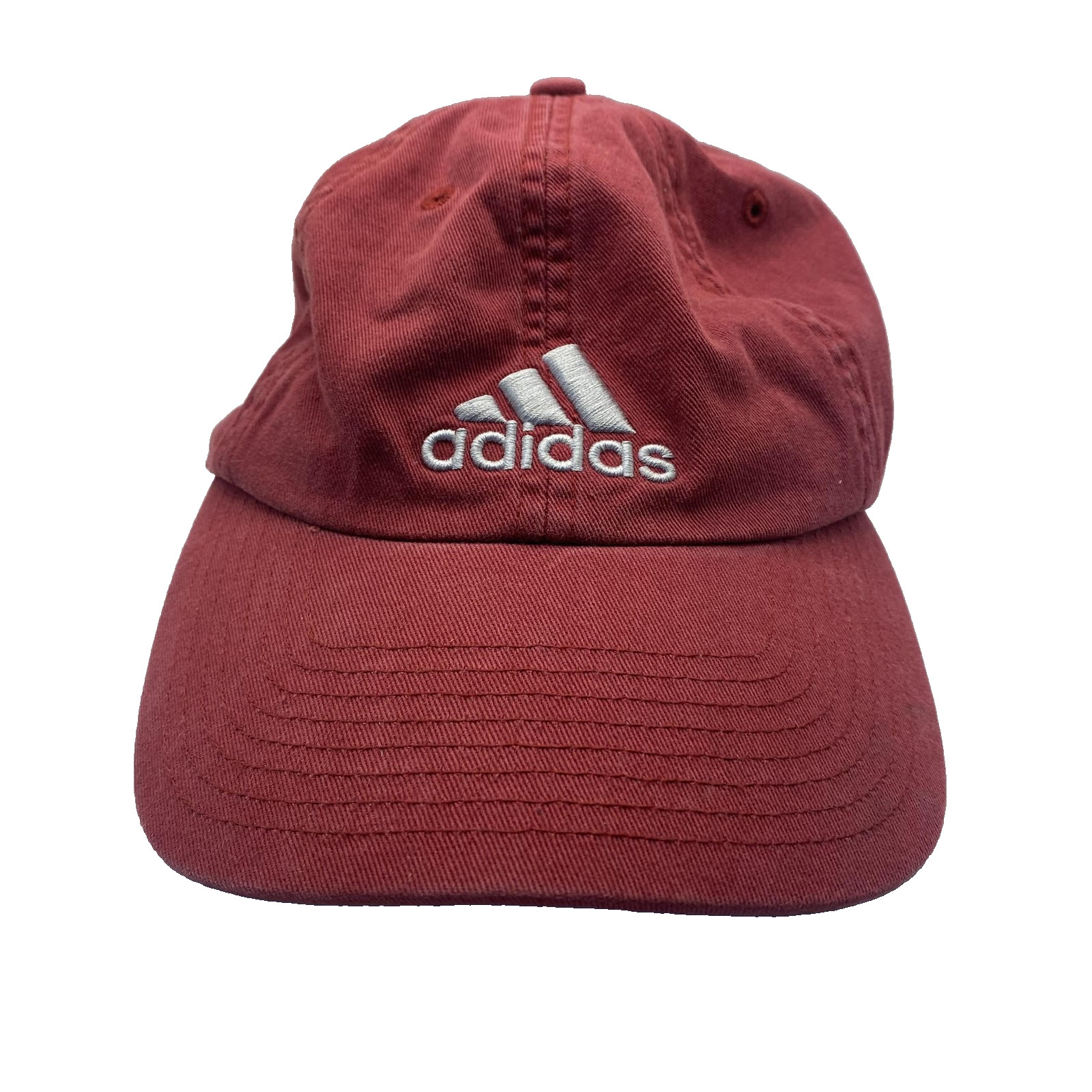 Adidas Baseball Hat Cap Strap Back Mens One Size Red Climali
