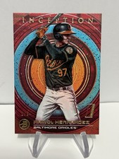 2022 Topps Inception I Initiation Maikol Hernandez Red /5