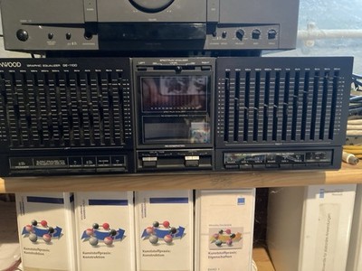 KENWOOD GE-1100   STEREO GRAPHIC EQUALIZER MIT SPEKTRUMANALYSATOR & REVERB